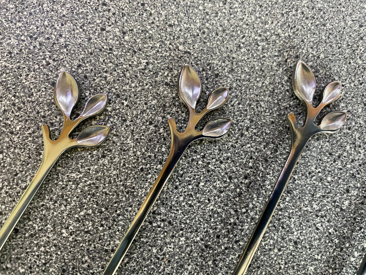 Vintage Leafy Spoons