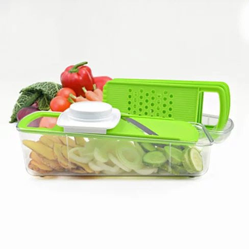 GO GREEN Veggie 4 in 1 Grinder, Slicer, Cutter And Shredder